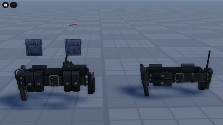 Custom-built, detailed law enforcement gear