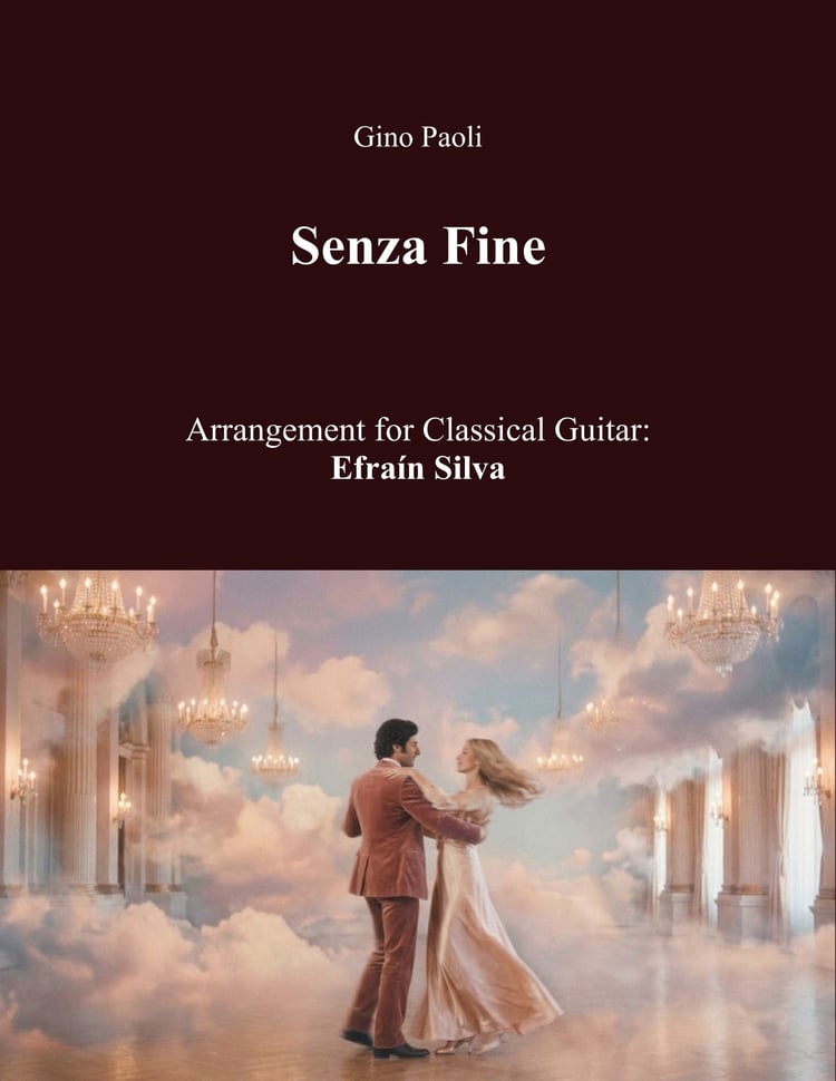 Italian Music, Gino Paoli, Waltz, Vals, Classical Guitar Arrangement, Romantic Guitar, Unforgettable Collection, Vintage Pop.