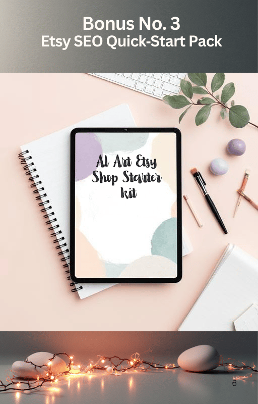 ETSY SEO QUICK STARTER PACK