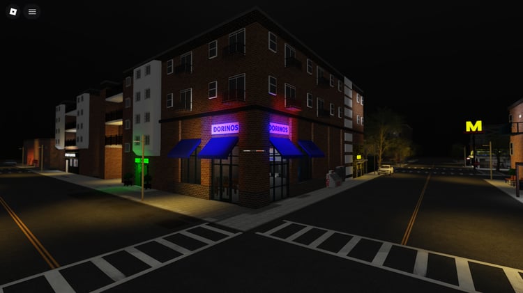 Interior bar space designed for roleplay