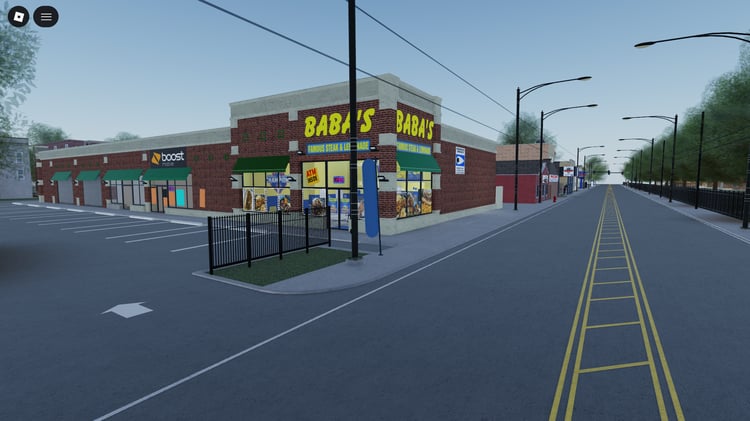 Cedarview Hood Roblox American city streets