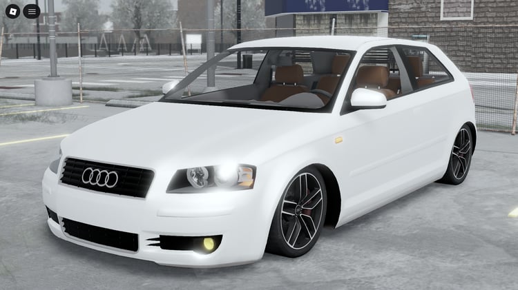 Smooth handling Audi A3 in Roblox
