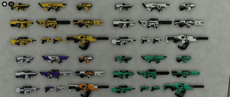 Roblox experimental gun models