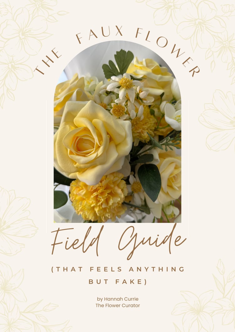 The Faux Flower Field Guide | A Soulful Guide to Choosing Faux Wedding Flowers