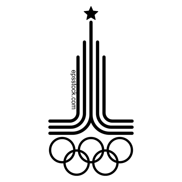 Moscow 1980 Olympic logo