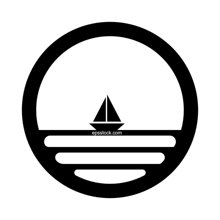 sun in water symbol