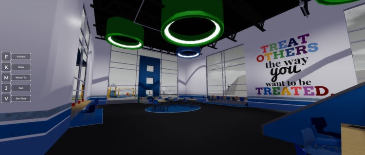 Gas station near school map Roblox