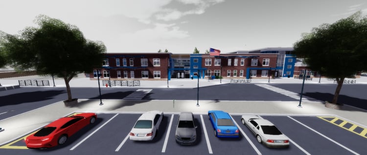 School roleplay environment Roblox