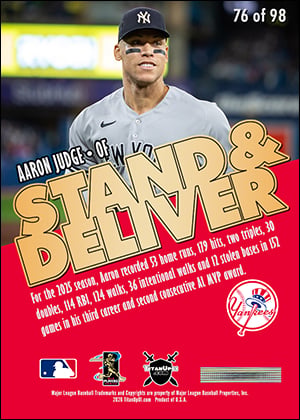 1997 Stand & Deliver Baseball Homage Photoshop PSD Templates