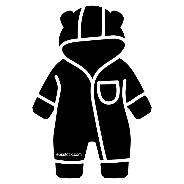 Newborn Teddy Bear clothing set with fold-down mittens and feet