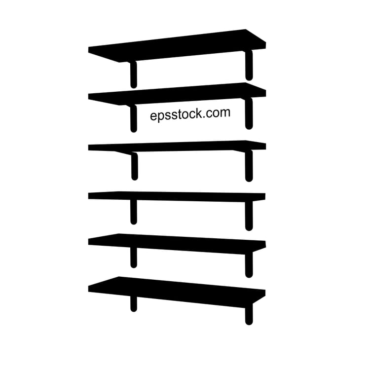 Wood Floating Shelves Set