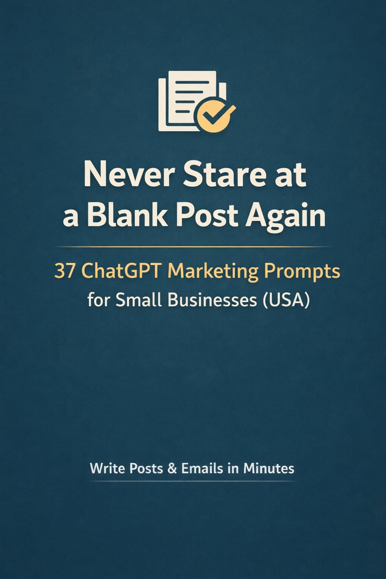 37 ChatGPT Marketing Prompts for Busy Small Businesses (USA)