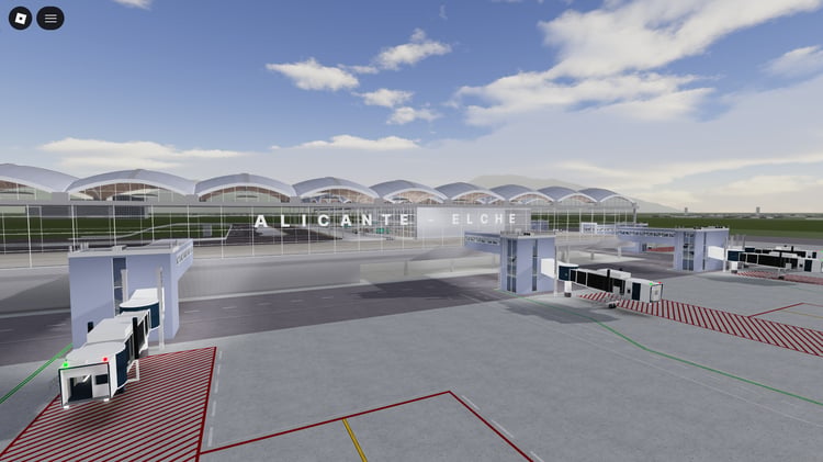 Runway airport map Roblox