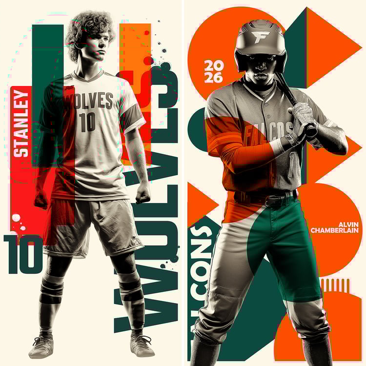 Funkadelic, Photoshop Template, Digital Background, Sports Design, Schools, Teams, Athletics, Seniors, Banners, Media Day, Photo Day, Game Day Graphics, Pixnub, GotPhoto, Evoto, Easy Button