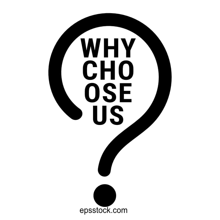 Why choose us, inscription
