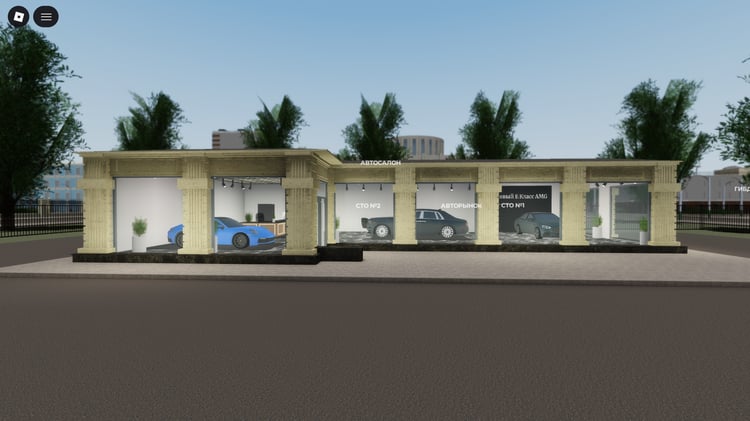 Roblox Russian driving map