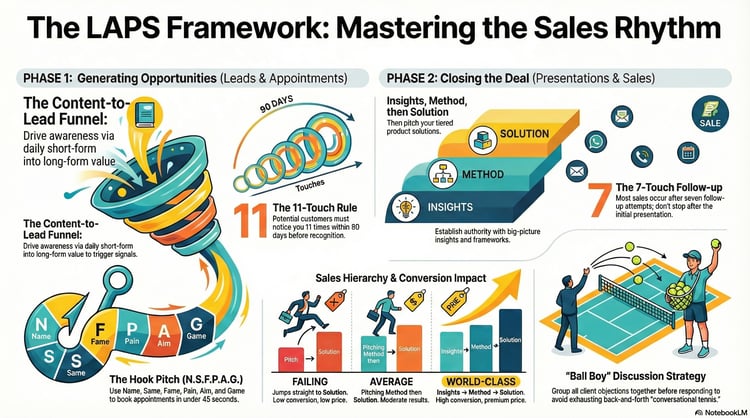 The LAPS Framework: Master the Sales Rhythm to Generate Leads, Close Deals & Scale Revenue
