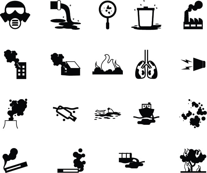 Pollution svg iconset