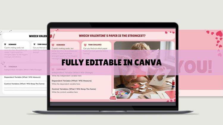 valentine science experiments worksheets