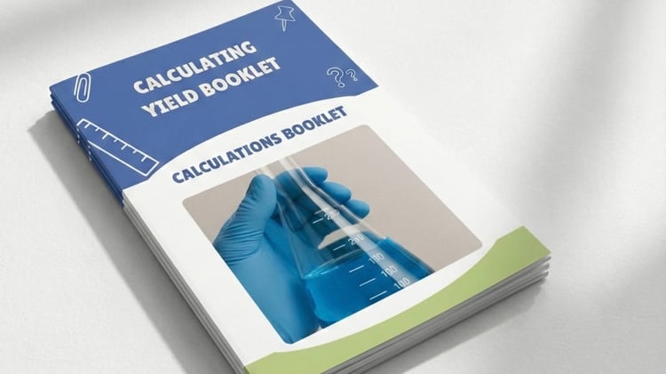 Calculating yield intervention resource showing step-by-step EVERY method framework