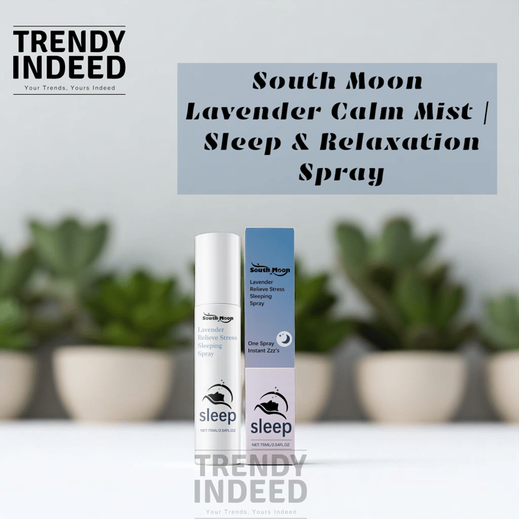 Lavender aromatic pillow mist from South Moon for room fragrance, 75ml.