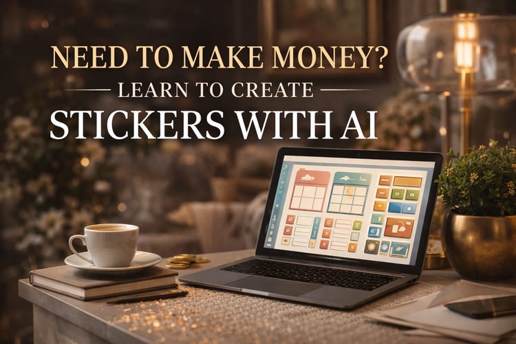 Need to Make Money? Create Stickers with AI