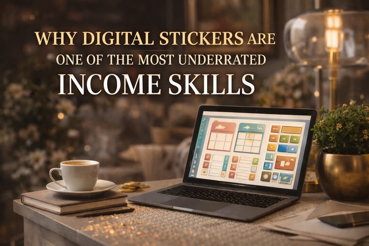 Stickers - One of the most underrated income skills
