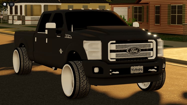 F250 pickup openable doors Roblox