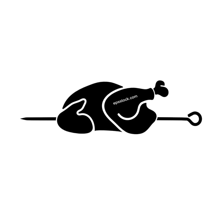 fried chicken symbol