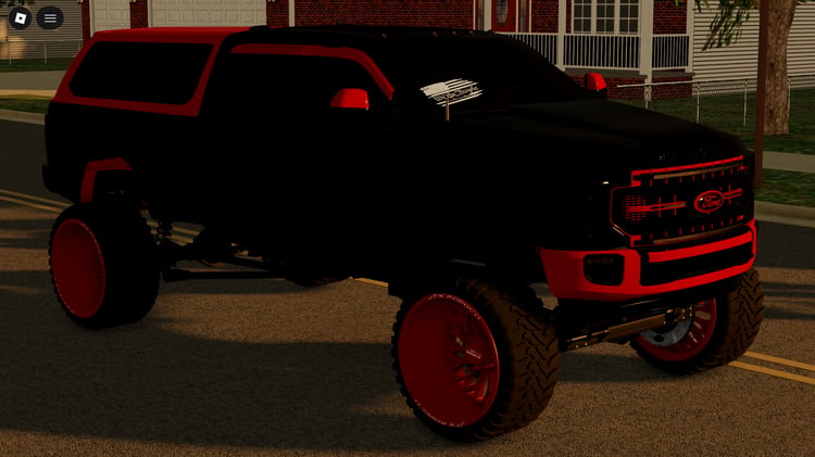 CX F250 openable doors Roblox vehicle