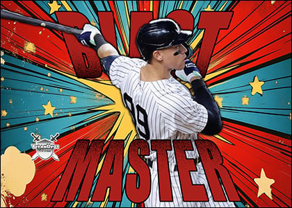 1997 Blast Masters Baseball Homage Photoshop PSD Templates