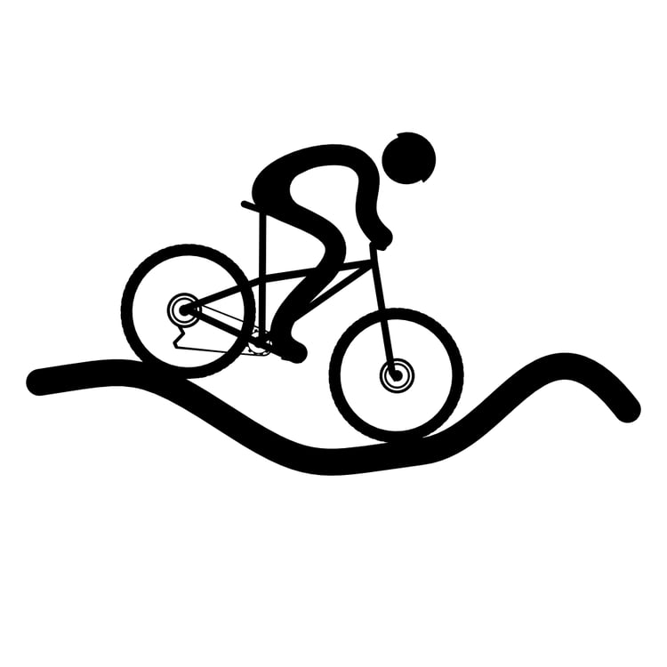 mountain bike sign