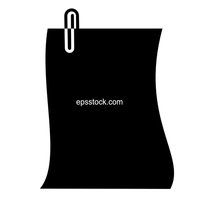 Attached document symbol