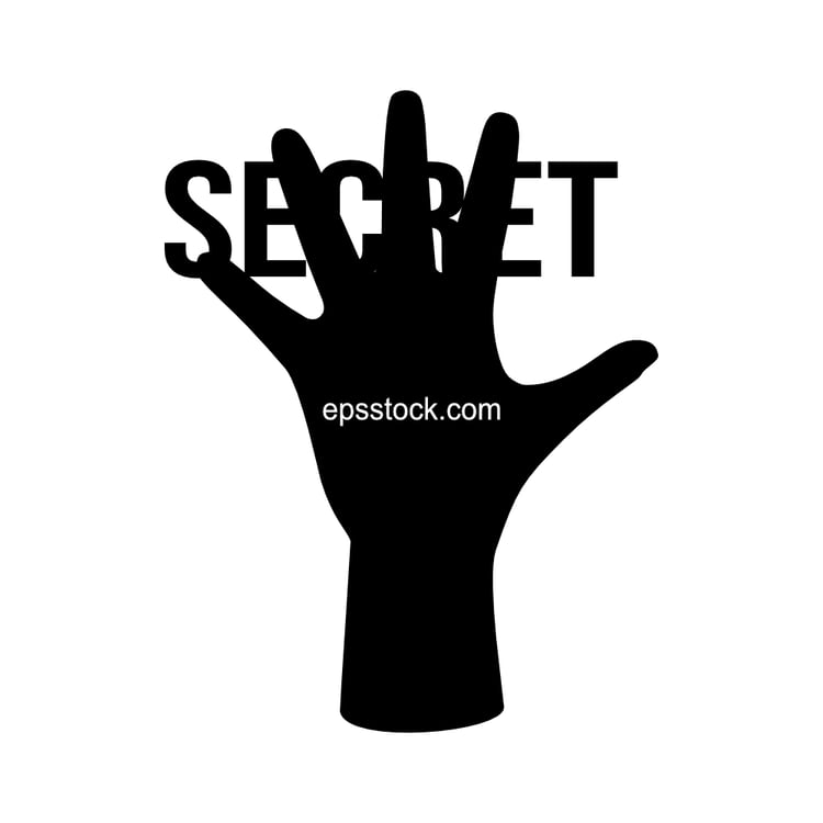 the hand hides a secret
