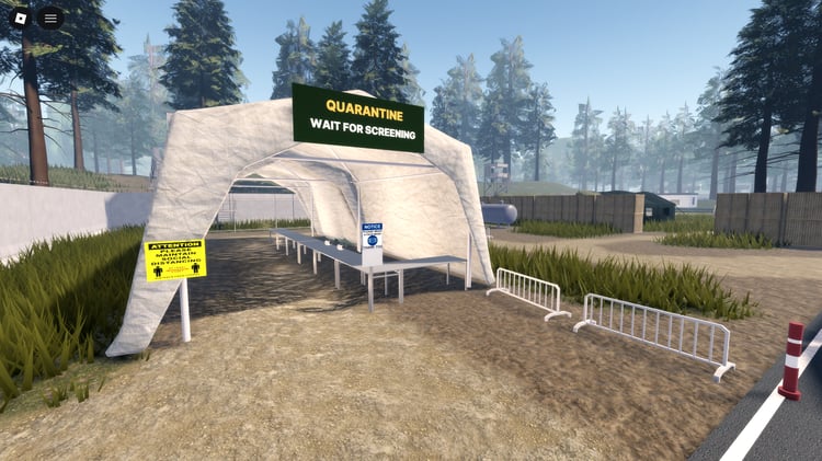 Post-apocalyptic city map with working vehicles in Roblox