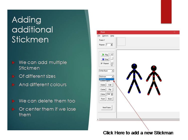 Pivot Stick Figure Animator (Animation) Unit - FUN 5 computer technology lessons