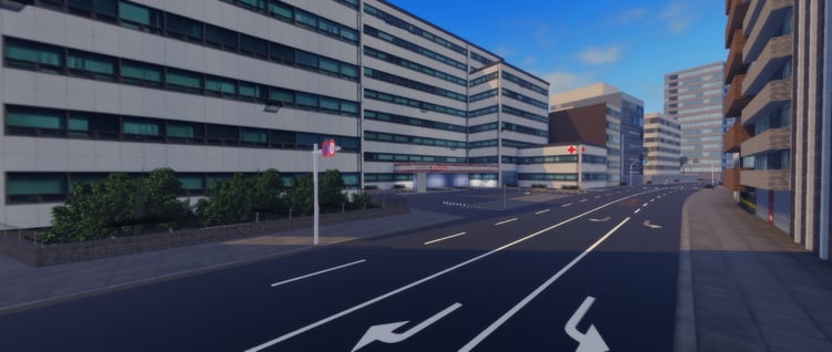 Tokyo Ghoul inspired city map in Roblox
