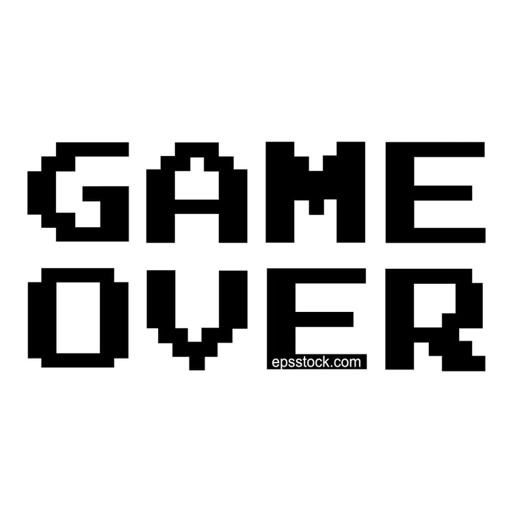 Game Over inscription
