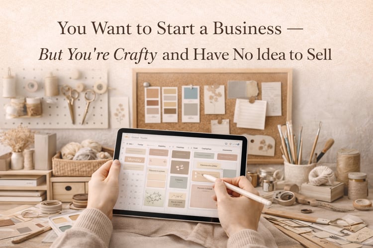 You're Crafty But Don't Know What To Sell