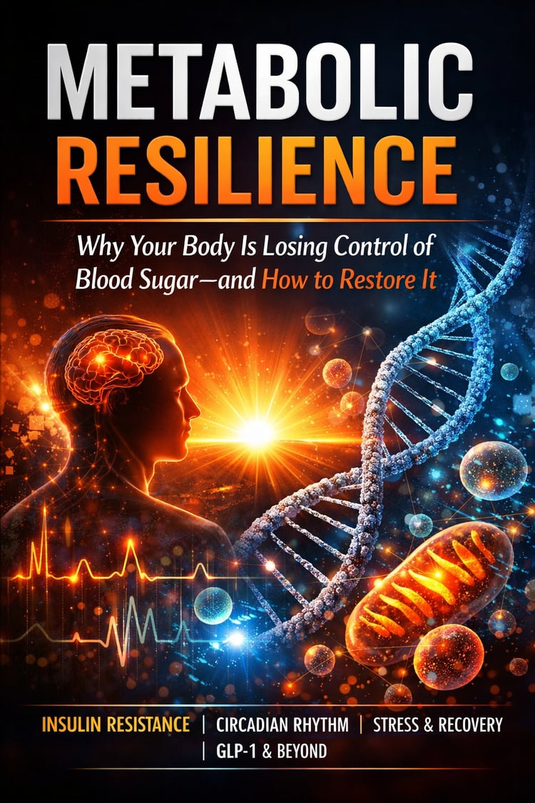 metabolic resilience,  insulin resistance explained,  blood sugar control naturally,  prediabetes guide,  metabolic fatigue,  restore insulin sensitivity,  circadian rhythm metabolism,  GLP-1 explained,  A1C reduction guide,  metabolic health without diet