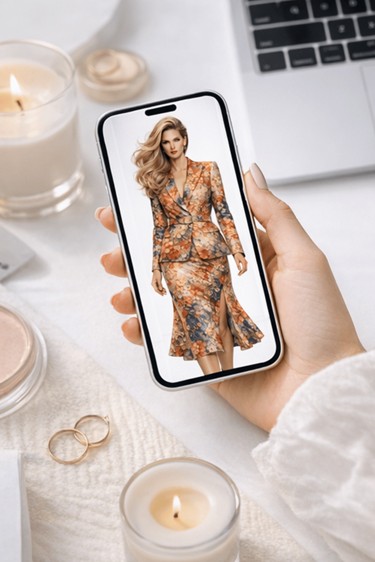luxury fashion haute couture editorial fashion floral power suit designer womenswear luxury blazer set couture floral suit runway fashion high end fashion design modern femininity power dressing women luxury outfit inspiration fashion editorial aesthetic