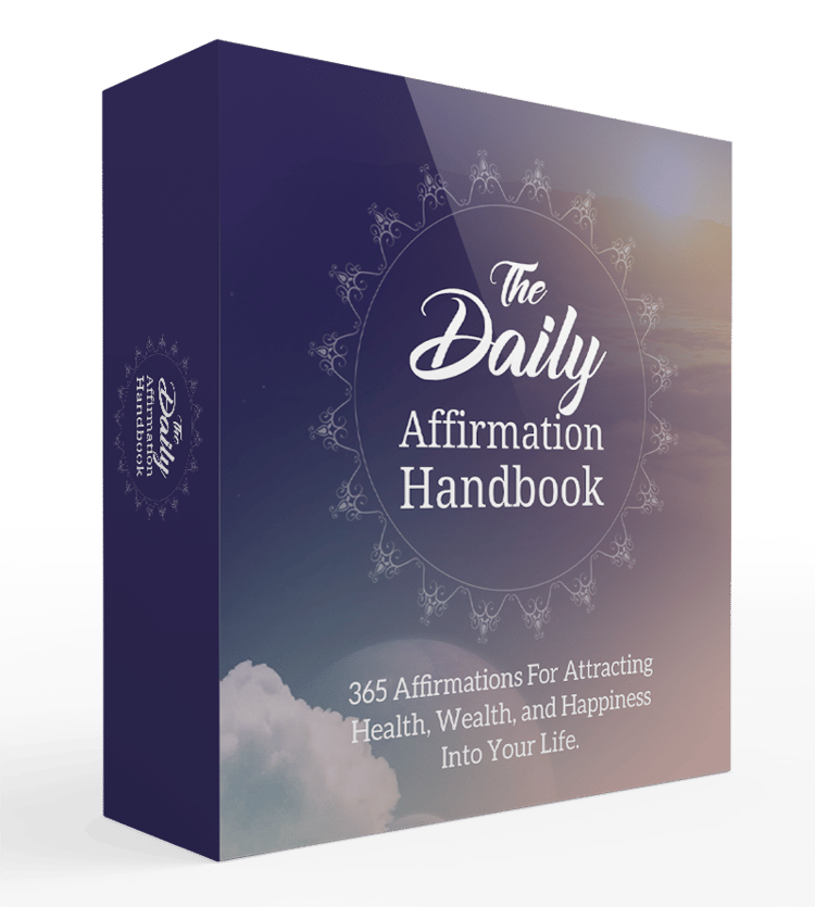 Daily affirmation handbook ebook for positive mindset