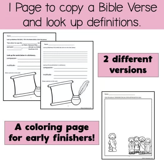 Bible Scavenger Hunt for New Testament Characters