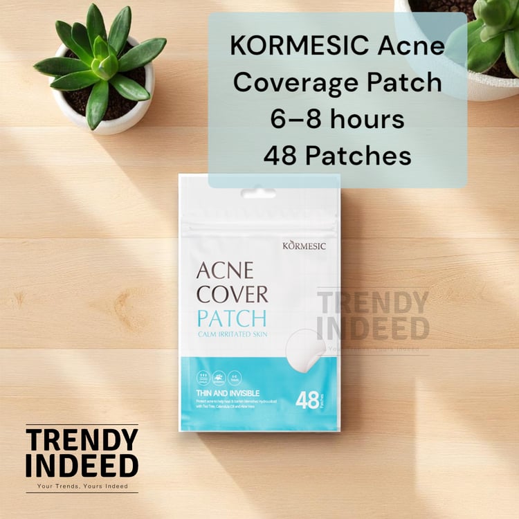 Kormesic acne coverage patch set with hydrocolloid dots