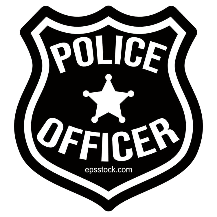 Police badge symbol
