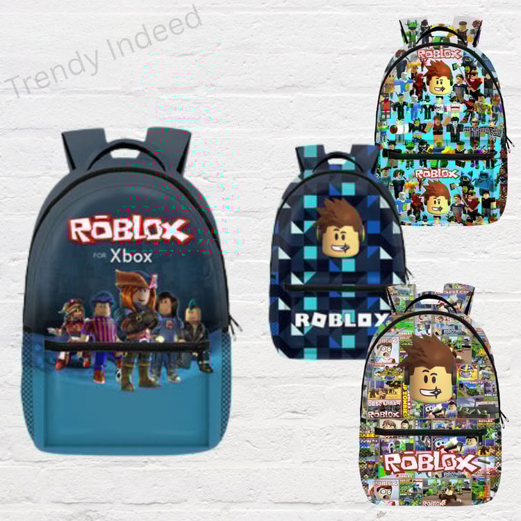 Pixel game style kids backpack for primary school students