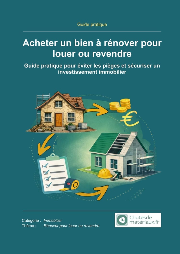 Couverture du guide Acheter un bien à rénover pour louer ou revendre – sécuriser un investissement immobilier avant travaux