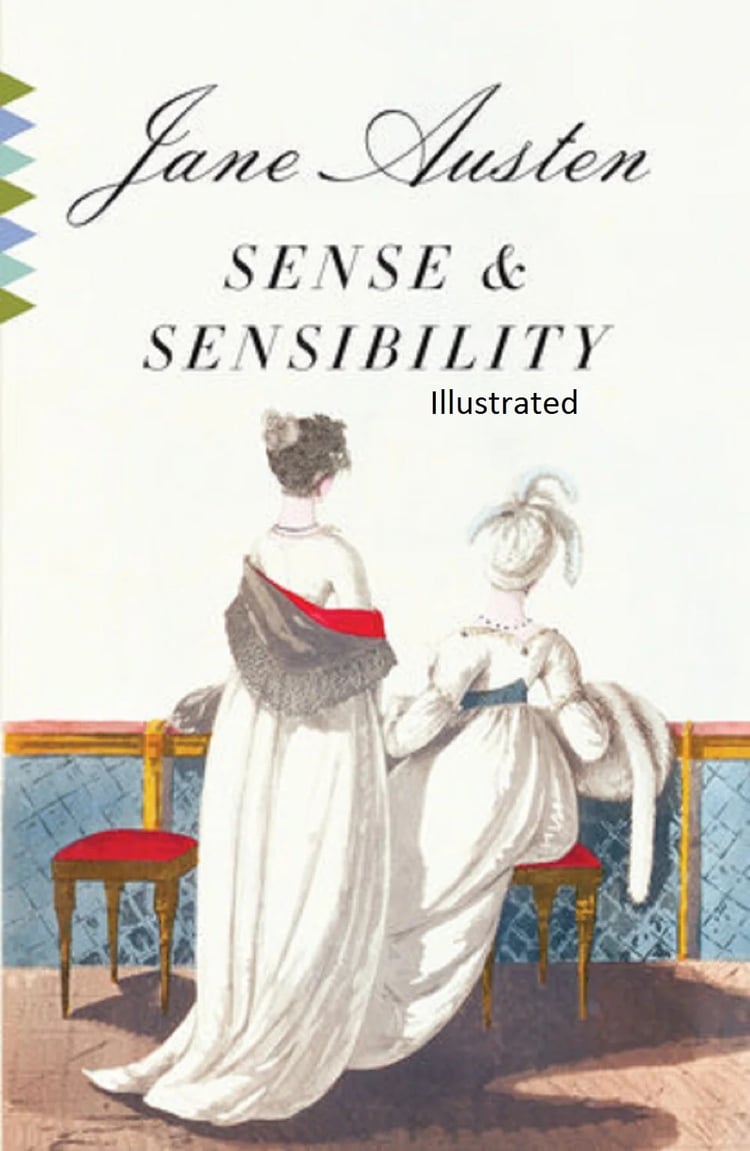 Jane Austen Sense and Sensibility classic illustrated ebook