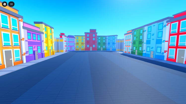 Roblox city zone in low poly stages map