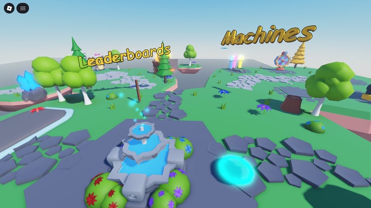 Roblox island template for simulator games